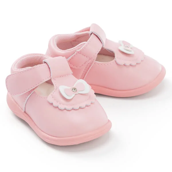 Giày bé gái 1-3Y Animo A2507_JK005 (size 17-19-21, màu Hồng)
