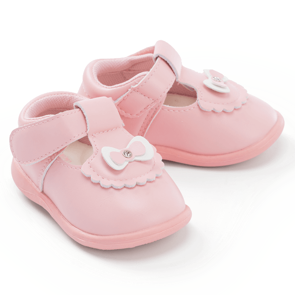 Giày bé gái 1-3Y Animo A2507_JK005 (size 17-19-21, màu Hồng)