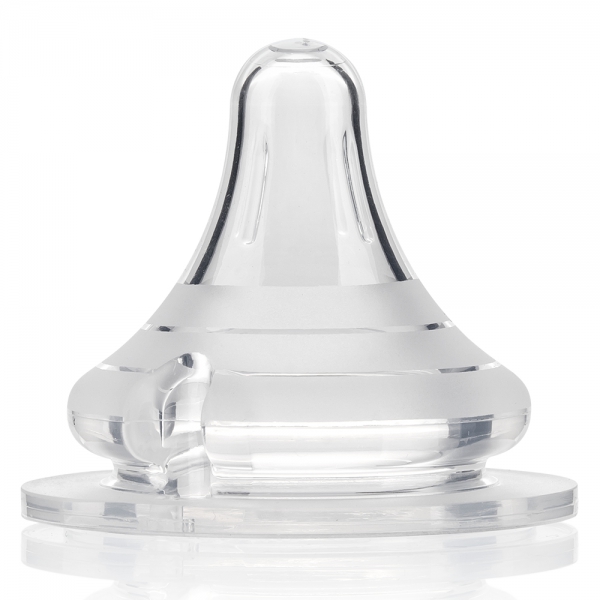 Set 2 núm ty silicone Aga-ae siêu mềm size S (0-3M)