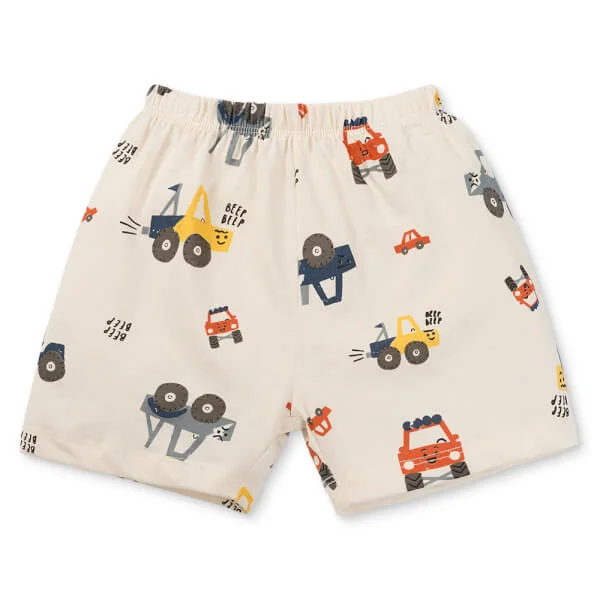 Bộ bé trai ngắn Animo Easy HN0925038 (1-4Y,Vàng-kem,TT01)