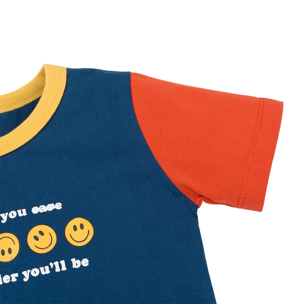 Áo bé trai ngắn Animo Easy (1Y,Xanh Dương,DD01) HN0925030