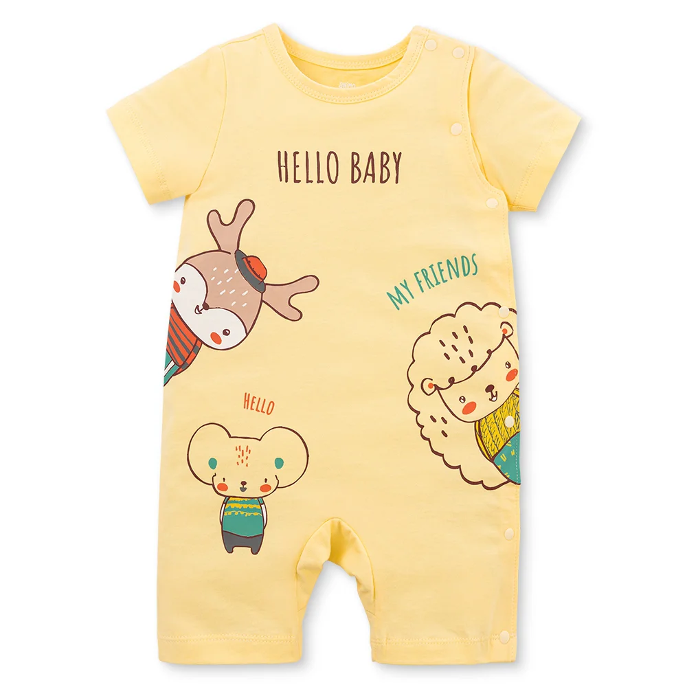 Bodysuit bé trai đùi friends Animo (0-12M) VD0825040