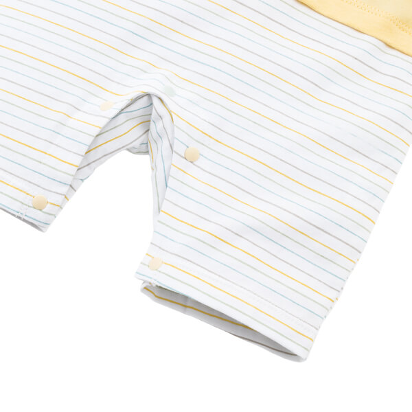 Bodysuit bé trai đùi bst friends Animo (0-3M,Vàng Xám,NN02) VD0825042