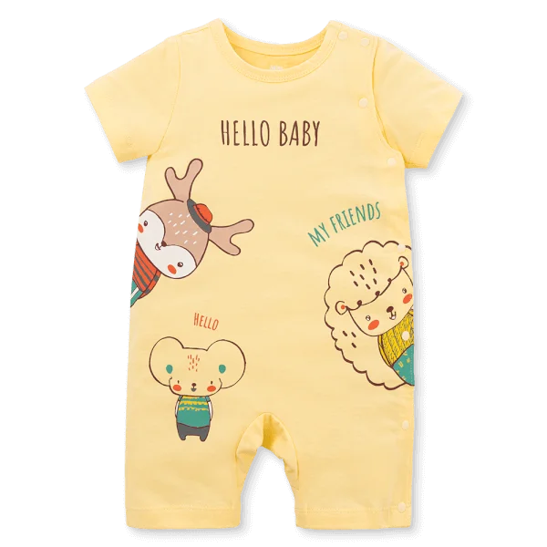 Bodysuit bé trai đùi friends Animo (0-12M) VD0825040