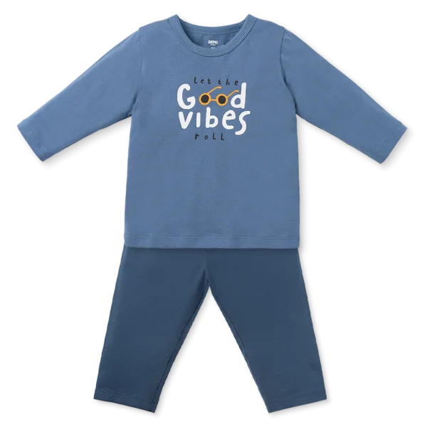 Bộ bé trai dài Animo Easy HN1025011 (1Y,Dương, DD01)