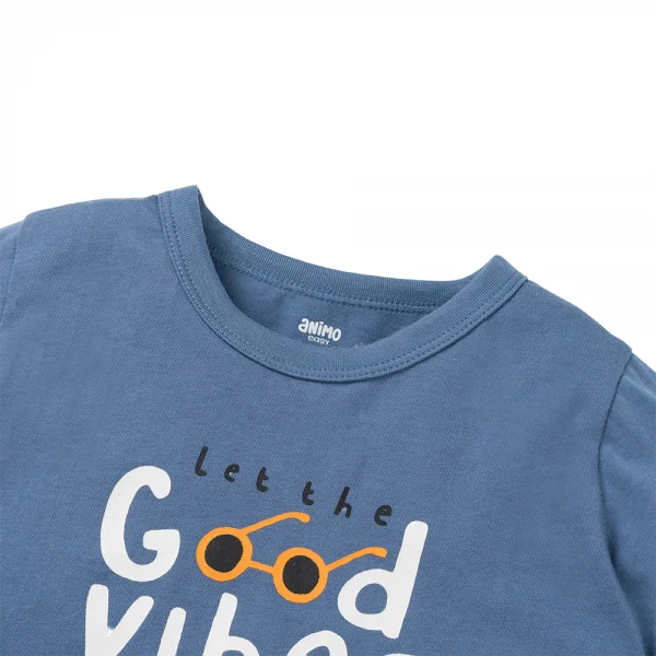 Bộ bé trai dài Animo Easy HN1025011 (1-4Y,Dương, DD01)