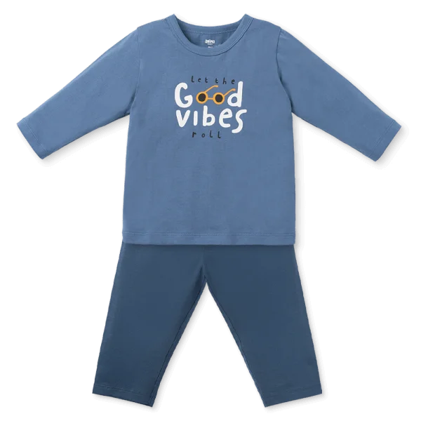 Bộ bé trai dài Animo Easy HN1025011 (1-4Y,Dương, DD01)