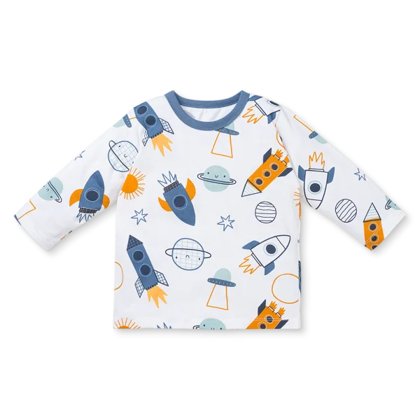 Bộ bé trai dài Animo Easy HN0925056 (1Y,Trắng-dương, TT04)