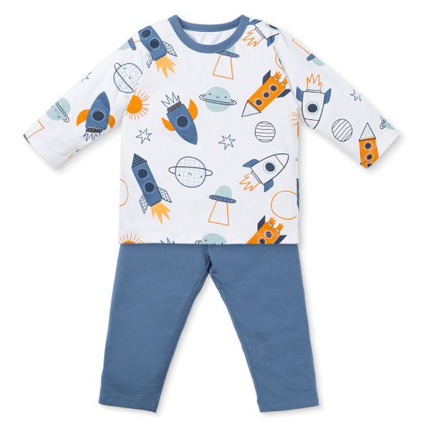 Bộ bé trai dài Animo Easy HN0925056 (1Y,Trắng-dương, TT04)