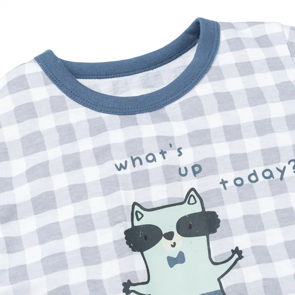 Bộ bé trai ngắn Animo Easy HN0925052 (1Y,Trắng-dương, NN09)