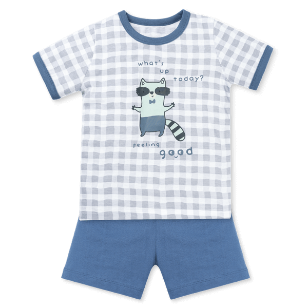 Bộ bé trai ngắn Animo Easy HN0925052 (1Y,Trắng-dương, NN09)