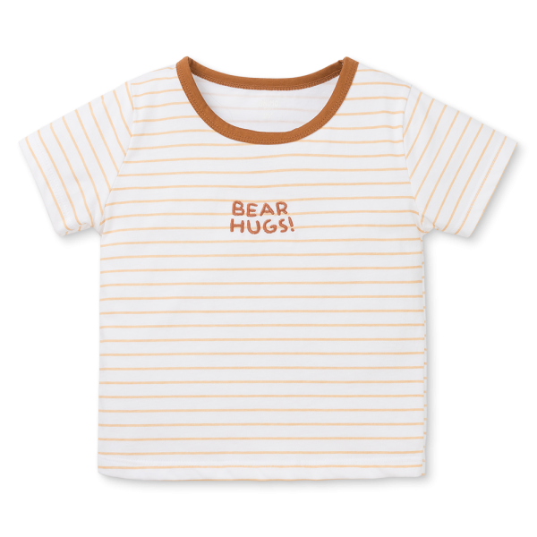 Bộ bé gái ngắn Animo Easy TX0925061 (2Y,Trắng-nâu,DD01)