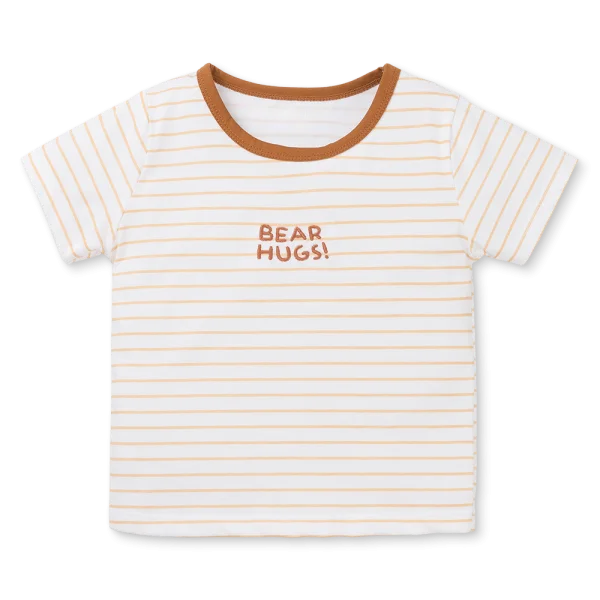 Bộ bé gái ngắn Animo Easy TX0925061 (2Y,Trắng-nâu,DD01)