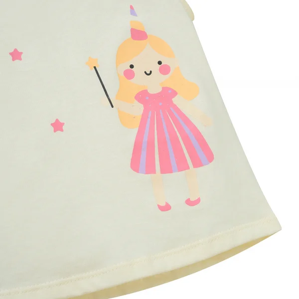 Bộ bé gái ngắn Animo Easy TX1025016 (2Y,Kem-vàng,TT02)