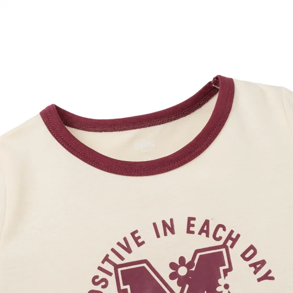 Bộ bé gái ngắn Animo Easy TX0925056 (2Y,Kem-đô,TT02)