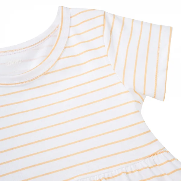 Đầm bé gái Animo Easy TX1025013 (1-4Y,Trắng,NN08)