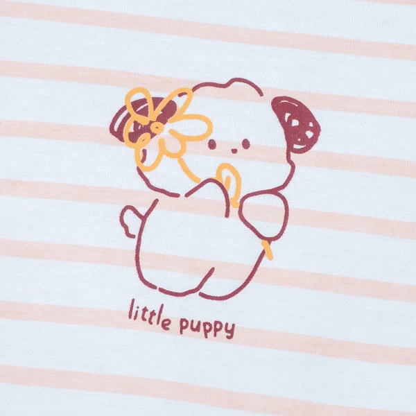 Đầm bé gái Animo Easy TX0925057 (2Y,Trắng-đô,TT02)