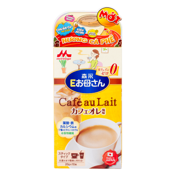 Thực phẩm bổ sung Morinaga E-Okasan hương Café 200g (10 thanh)