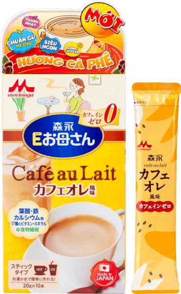 Sữa bầu Morinaga E-Okasan hương Café 200g (10 thanh)