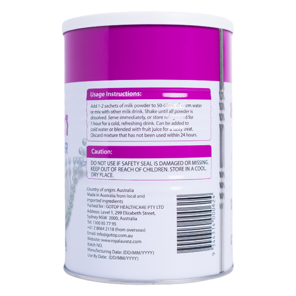 TPBS Royal Ausnz Lactoferrin Formula Milk Powder Bifidobacteriumanimalis (BB-12)