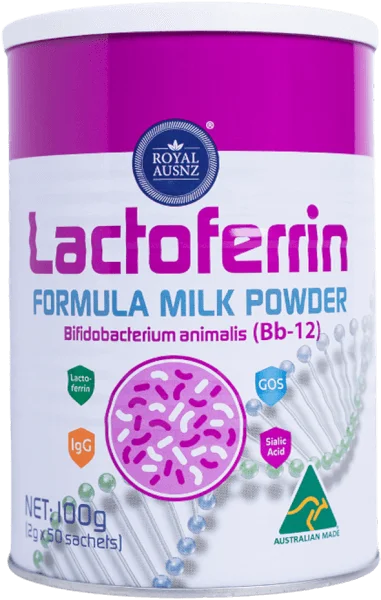 TPBS Royal Ausnz Lactoferrin Hồng Formula Milk Powder Bifidobacteriumanimalis (BB-12)