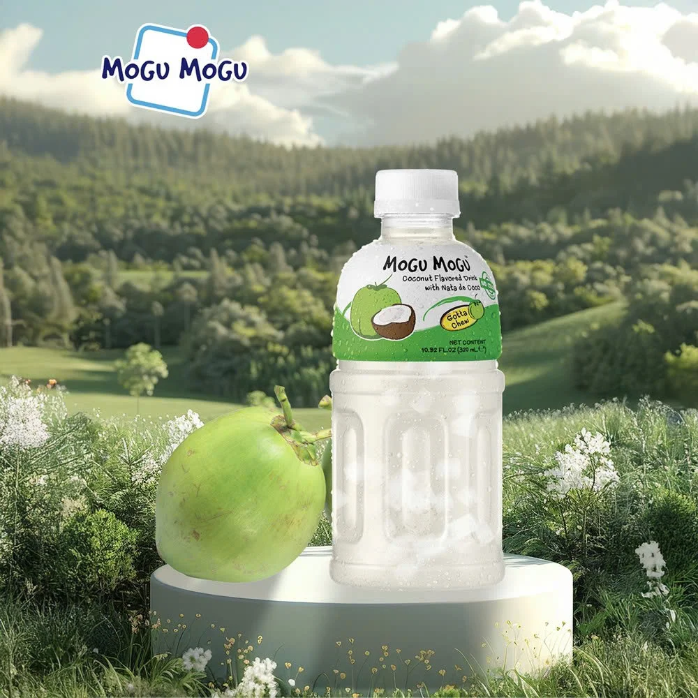 Nước uống Mogu Mogu vị Dừa với Thạch Dừa 320ml