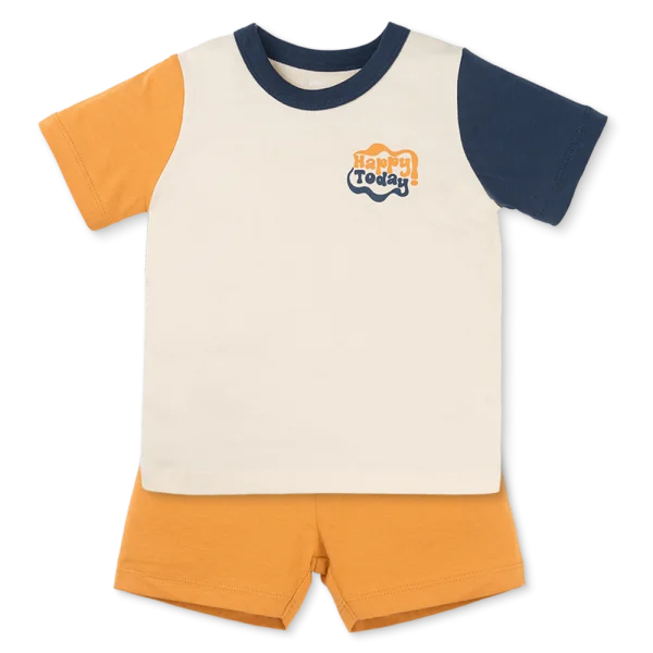 Bộ bé trai áo tay ngắn quần ngắn Animo easy (1-4Y) HN0925053