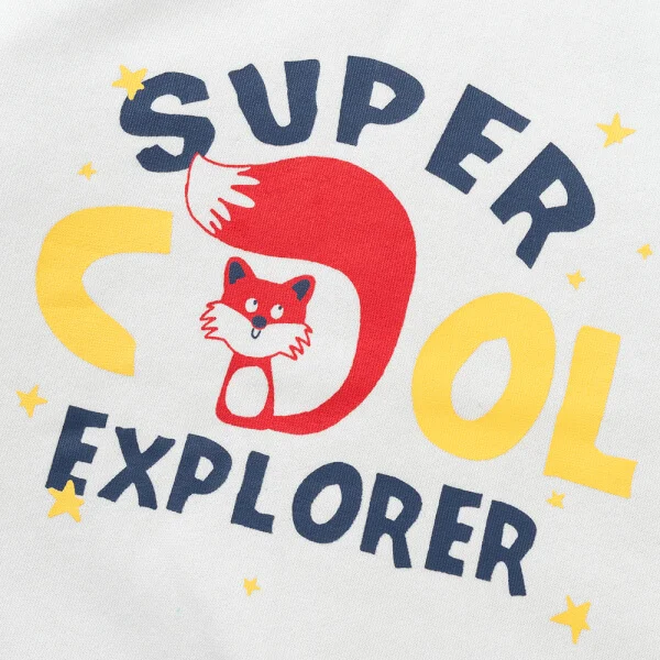 Bộ đông bé trai dài Animo ST0825014 (1-4Y, Trắng-Navy, TT02)