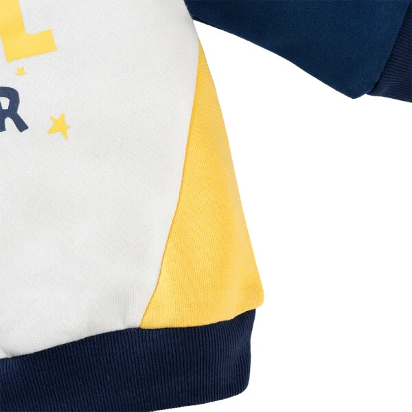 Bộ đông bé trai dài Animo ST0825014 (1-4Y, Trắng-Navy, TT02)