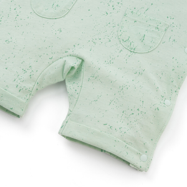 Bodysuit bé trai đùi bst friends Animo VD0825039 (0-12M, Xanh lá, NN02)