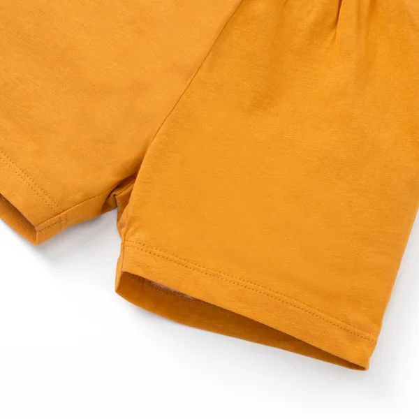 Bộ bé trai ngắn Animo Easy HN0925050 (1-4Y,Trắng-vàng, NN02)