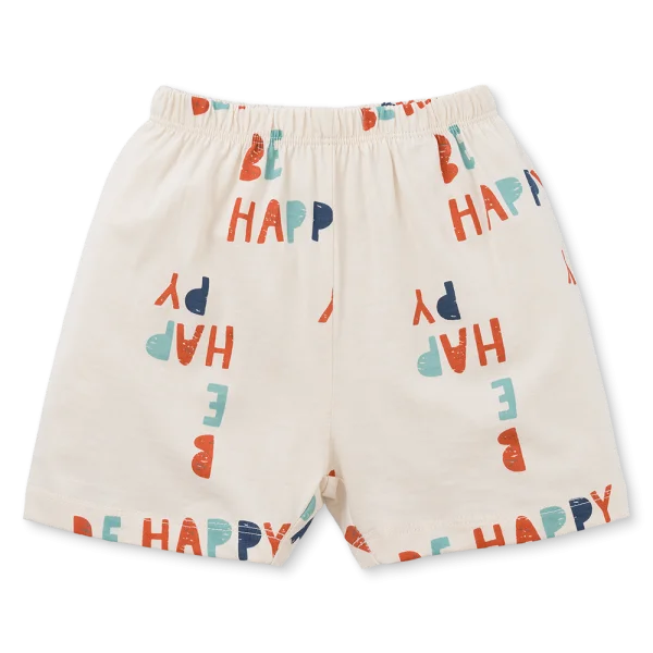 Bộ bé trai ngắn Animo Easy HN0925040 (1-4Y,Trắng-kem,NN01)