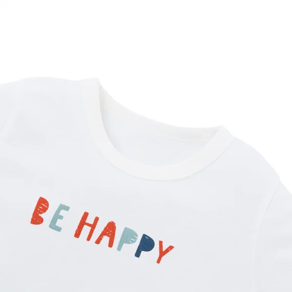 Bộ bé trai ngắn Animo Easy HN0925040 (1-4Y,Trắng-kem,NN01)