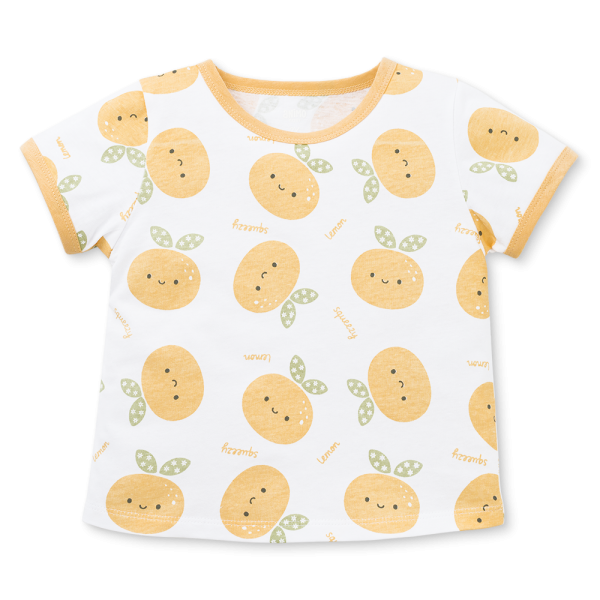 Bộ bé gái ngắn Animo Easy LU0825070 (1-4Y,Trắng,TT04)
