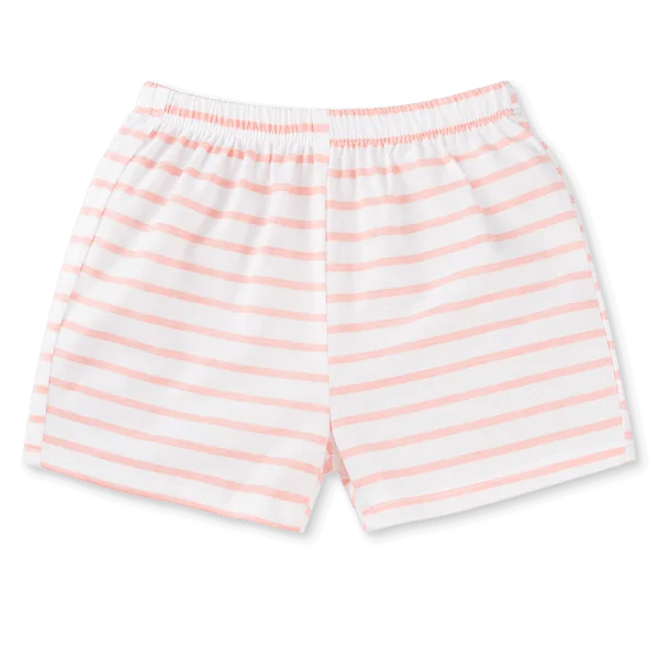 Bộ bé gái ngắn Animo Easy TX0825077 (1-4Y,Trắng-hồng,TT07)