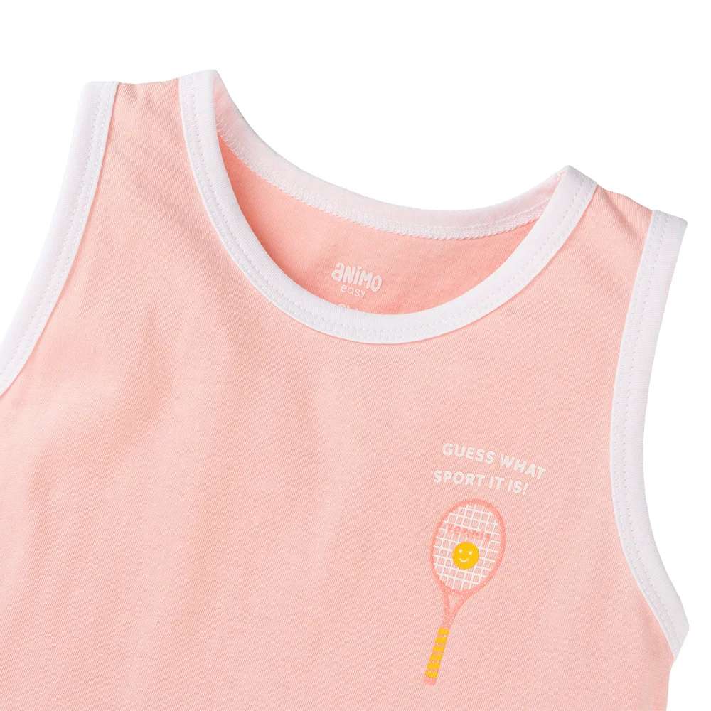 Đầm bé gái Animo Easy LU0925063 (1-4Y,Hồng,TT01)