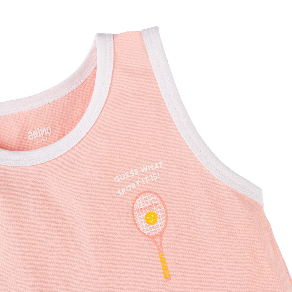 Đầm bé gái Animo Easy LU0925063 (1-4Y,Hồng,TT01)