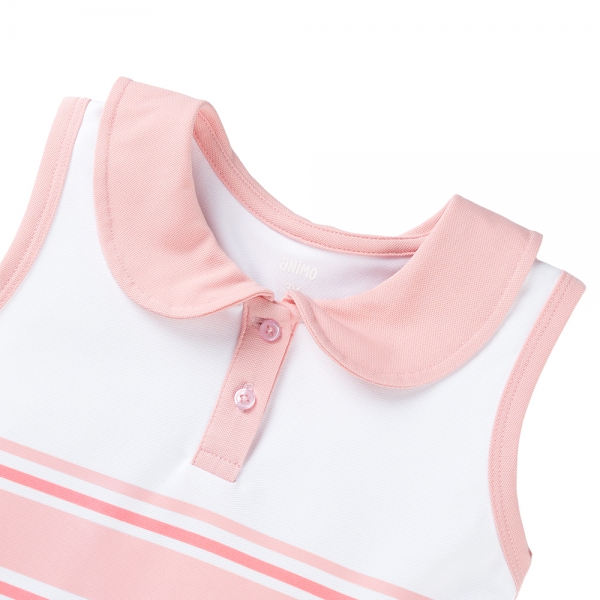 Đầm bé gái Animo LU0825079 (1-6Y,Trắng-hồng,TT02)