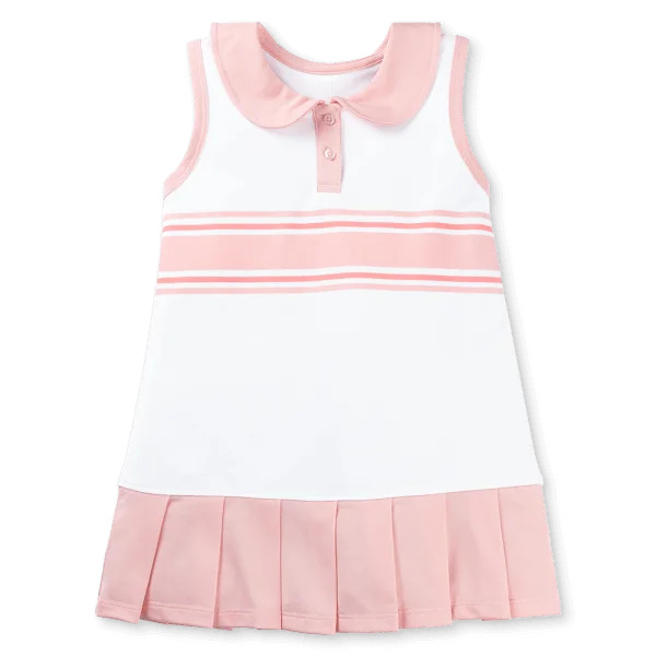 Đầm bé gái Animo LU0825079 (1-6Y,Trắng-hồng,TT02)