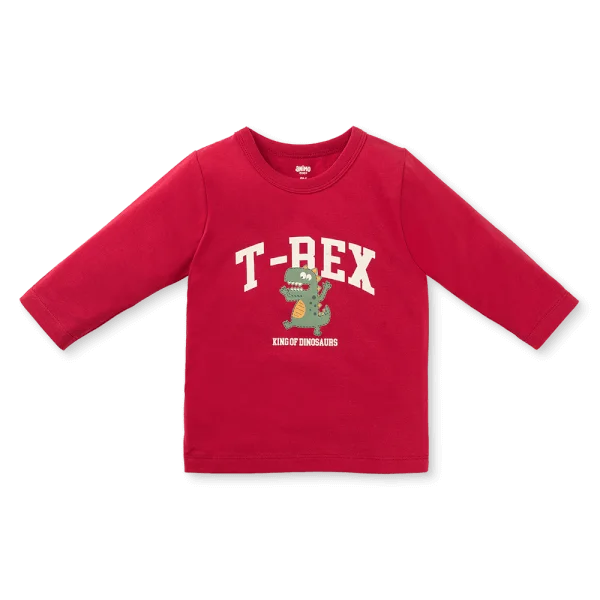 Bộ bé trai dài Animo Easy HN1125050 (1-4Y,Đỏ-xám)