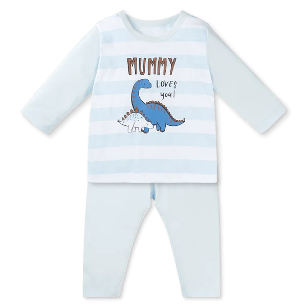 Bộ bé trai dài Animo Easy HN0925055 (1-4Y,Trắng-dương, NN02)