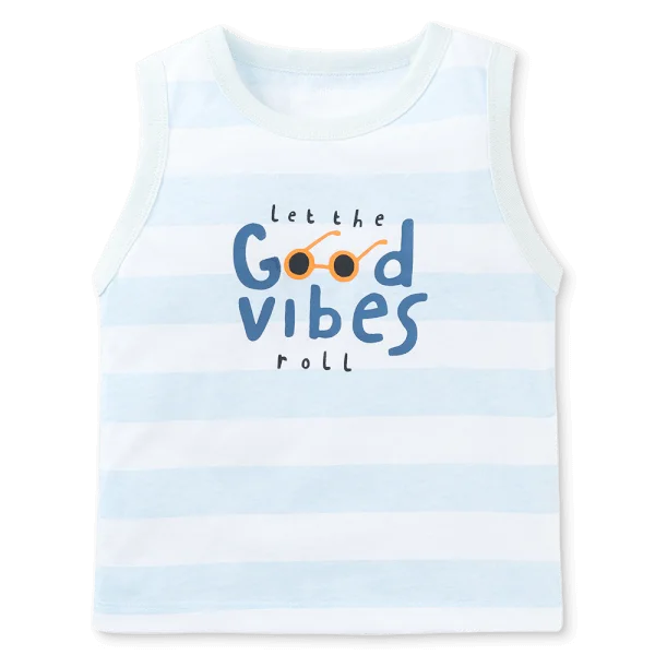 Bộ sát nách bé trai Animo Easy HN0925046 (1-4Y,Trắng-dương, NN07)