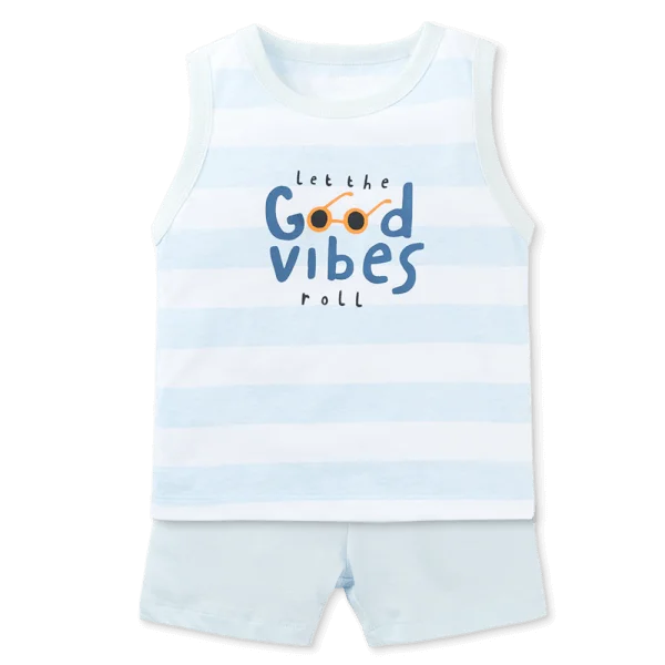 Bộ sát nách bé trai Animo Easy HN0925046 (1-4Y,Trắng-dương, NN07)