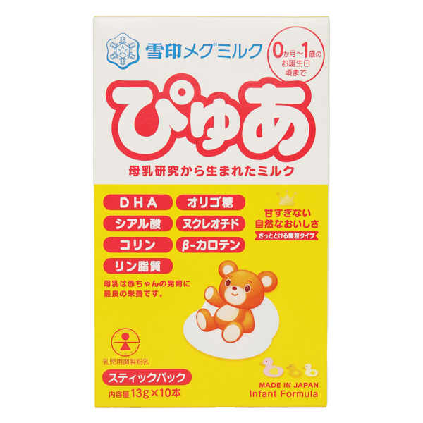 Sản phẩm dinh dưỡng công thức Megmilk Snow Brand Pure (Dành cho trẻ từ 0 - 12 tháng tuổi) 130g