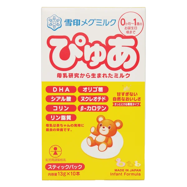 Sản phẩm dinh dưỡng công thức Megmilk Snow Brand Pure (Dành cho trẻ từ 0 - 12 tháng tuổi) 130g