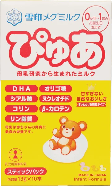 Sản phẩm dinh dưỡng công thức Megmilk Snow Brand Pure (Dành cho trẻ từ 0 - 12 tháng tuổi) 130g