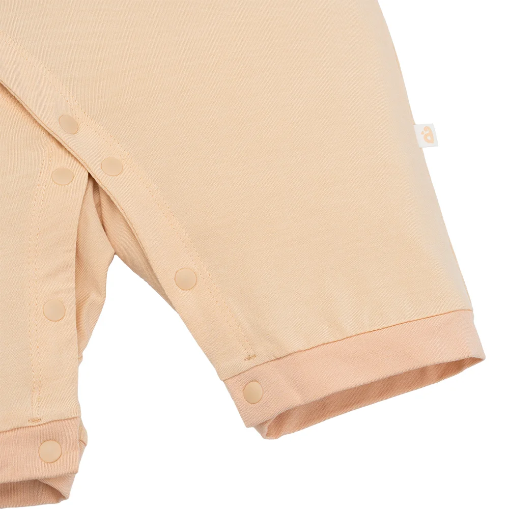 Set 2 Bodysuit kháng khuẩn Modal đùi Animo BMC0925009 (0-12M, Be-trắng, NN06)