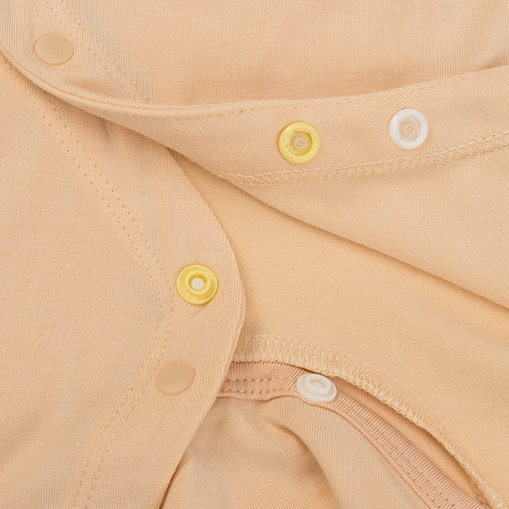 Set 2 Bodysuit kháng khuẩn Modal đùi Animo BMC0925009 (0-12M, Be-trắng, NN06)