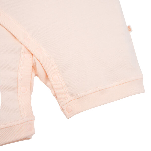 Set 2 Bodysuit kháng khuẩn Modal đùi Animo VD0825019 (0-12M, Hồng-trắng, NN05)