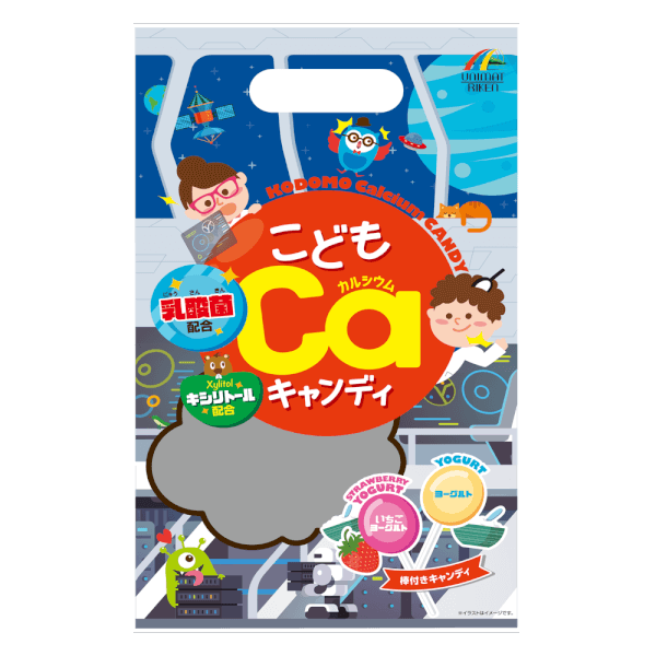 Kẹo mút Canxi trẻ em Unimat Riken